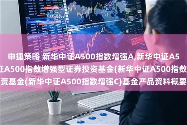 申捷策略 新华中证A500指数增强A,新华中证A500指数增强C: 新华中证A500指数增强型证券投资基金(新华中证A500指数增强C)基金产品资料概要