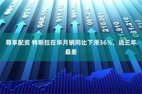 尊享配资 特斯拉在华月销同比下滑36%，近三年最差