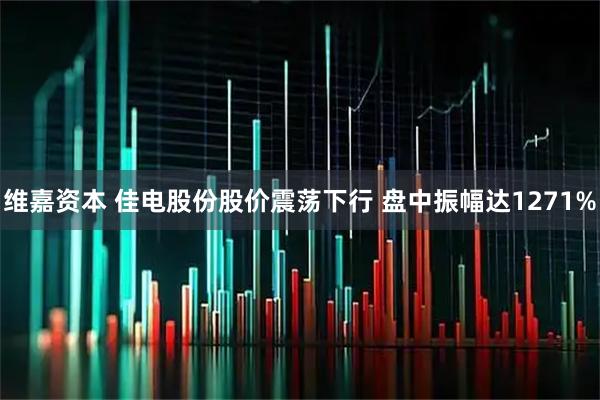 维嘉资本 佳电股份股价震荡下行 盘中振幅达1271%